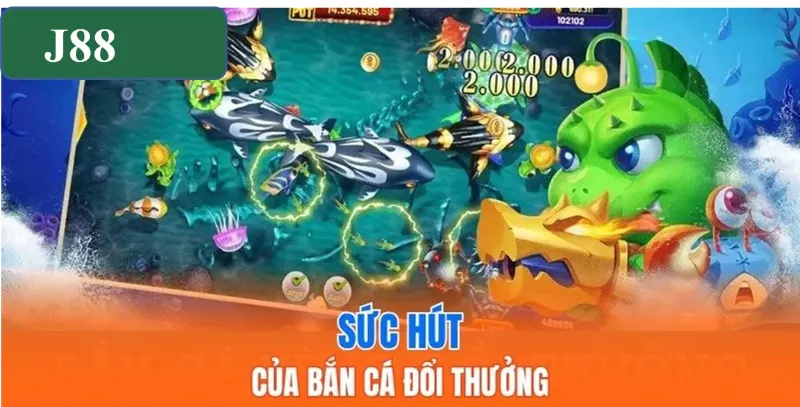 Sức hút của game bắn cá đối với mọi người